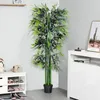 Outsunny Künstliche Pflanze, 180 cm Kunstpflanze, Produktbild-Vorschau 2