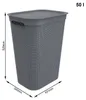 Rotho Wäschesammler 50 L Brisen - Wäschekorb 43,1 x 34 x Produktbild-Vorschau 3