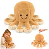 Plüsch-Oktopus, Kuscheltier mit elastischen Tentakeln, Produktbild-Vorschau 1