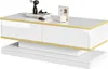 Table basse Sweiko 100x50x38cm haute brillance,table basse Voir les images du produit 5