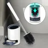 Fiqops spazzola per WC in silicone 2 in 1 spazzola per WC Anteprima dell’immagine prodotto 2