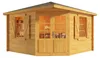 Alpholz 5-Eck Gartenhaus Monica Royal Gartenhaus aus Holz Produktbild-Vorschau 5