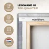 MuchoWow® - Leinwandbilder - Kunst - Farbe - Weiß - Schwarz Produktbild-Vorschau 3