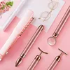 Gesichtsroller Set 4in1 24K Vergoldet 4 Massageköpfe Produktbild-Vorschau 3