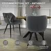 ML-Design 6er Set Esszimmerstuhl mit Rückenlehne, Produktbild-Vorschau 2