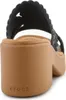 Crocs Brooklyn Woven Slide Absatz 209979-001 Schwarz EU Produktbild-Vorschau 5
