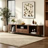Merax TV Lowboard Fernsehtisch aus MDF, TV-Schrank mit 2 Produktbild-Vorschau 3