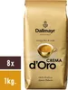 Dallmayr Crema d'Oro ganze Bohne 8 x  1 kg, Kaffee, Medium Produktbild-Vorschau 6