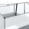 A close-up view of a greenhouse with a lid mechanism. Anteprima dell’immagine prodotto