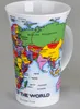 Dunoon Jumbobecher Glencoe Map of World Weltkarte für 500ml Produktbild-Vorschau 6