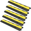 SucceBuy Kabelbrücke Kabelschutzrampe 5er-Pack 2 Kanäle Produktbild-Vorschau 1