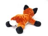 A plush toy fox lying on its side against a white background. Anteprima dell’immagine prodotto