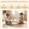 Sweiko Kinder Schlagzeug 4-in-1 Montessori Musikinstrumente Produktbild-Vorschau 7