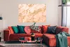 MuchoWow® Poster Marmor - Roségold - Glitter 120x80 cm - Produktbild-Vorschau 2