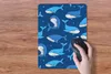 MuchoWow® Mauspad Mousepad Wal - Muster - Tiere 30x40 cm - Produktbild-Vorschau 4