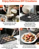 VEVOR mini pancake maker olandese muffin waffle ferro con Anteprima dell’immagine prodotto 6