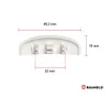 BAUHELD® Fenster Wasserschlitzkappen [ Germany] - 30 Stück Produktbild-Vorschau 2
