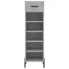 The Living Store Schuhschrank Betongrau 30x35x105 cm Produktbild-Vorschau 6