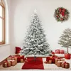 vidaXL Umelý vianočný stromček Snowy Green 180 cm PVC PE Náhľad obrázku produktu 2
