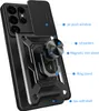 Hülle für Samsung Galaxy S25 Ultra Magnetische Ring Ständer Produktbild-Vorschau 3