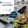 Beautissu 4er Set Bodenkissen Sitzkissen Mila, 50x50cm, Produktbild-Vorschau 4