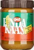 A jar of peanut paste with a label. Produktbild-Vorschau