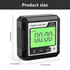 Digitálny uhlomer s magnetickou základňou a LCD displejom - Náhľad obrázku produktu 9