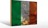 Holzschild Flagge Irland 30x20cm Flag of Ireland Rost Produktbild-Vorschau 2
