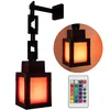 LED Fackel Wandlampe,Pixelated Lantern Nachtlicht,16 Farben Produktbild-Vorschau 7