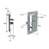 Wiltec Revisionsklappe 25 x 40 cm Revisionstür mit Produktbild-Vorschau 4
