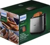A product box for a Philips toaster with images of toast and the toaster itself. Produktbild-Vorschau