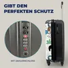 MuchoWow® Koffer Handgepäck Trolley Rollkoffer Kleine Produktbild-Vorschau 3