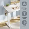 VASAGLE Höhenverstellbarer Schreibtisch, Schreibtisch Produktbild-Vorschau 6