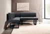 byLIVING Eckbank VANCOUVER / Webstoff anthrazit / Metall Produktbild-Vorschau 2