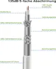 5m Koaxialkabel KUPFER 135dB F-Kompressionstecker Produktbild-Vorschau 5