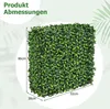 COSTWAY Künstliche Pflanzenwand, Kunstpflanzen Produktbild-Vorschau 3