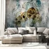 Vlies Fototapete - Nature and Lunaria 200x140 cm Abstrakt Produktbild-Vorschau 2