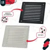KOTARBAU® Ventilační mřížka 165 x 165 mm Ventilace s Náhled obrázku produktu 4