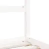 detská postieľka vidaXL biela 90x200 cm z masívneho Náhľad obrázku produktu 6