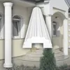 PRESTIGE DECOR Halbsäule mit Steg-Kannelierung 2m 305x153mm Produktbild-Vorschau 1