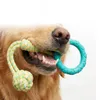 Robusto giocattolo per cani in corda con anello in TPR 45 Anteprima dell’immagine prodotto 7