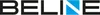 The image shows the word BELINE in large black letters, with the 'N' in the word replaced by a blue and white graphic. Produktbild-Vorschau
