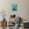 Gerahmtes Poster - Schwarzer Rahmen - Frau Natur Grafik - Produktbild-Vorschau 7