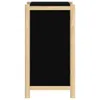 vidaXL Sideboard Schwarz 62x38x70 cm Holzwerkstoff Produktbild-Vorschau 6