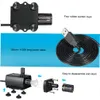 A collage of images showing a USB water pump and its features. Náhľad obrázku produktu