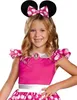 A young girl wearing a Minnie Mouse costume. Produktbild-Vorschau