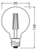 Led Lampa Vintage Globe95 Gold55 Dim E27 Náhľad obrázku produktu 8