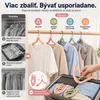 Sada 12 skladacích vešiakov šetriacich miesto, nastaviteľné Náhľad obrázku produktu 3