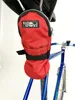 Satteltasche Rennrad Reifentasche Nylon rot Produktbild-Vorschau 3