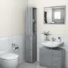 vidaXL Koupelnová skříňka Grey Sonoma 25x26,5x170 cm Náhled obrázku produktu 1